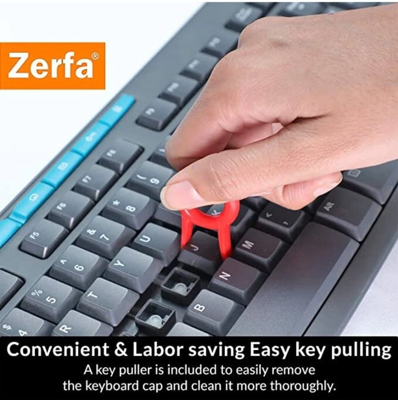 Keyboard cleaning brush