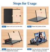 3D Mobile Screen Magnifier